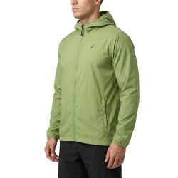 Joluvi Cortavientos Airlight Pockets Verde Salvia Hombre