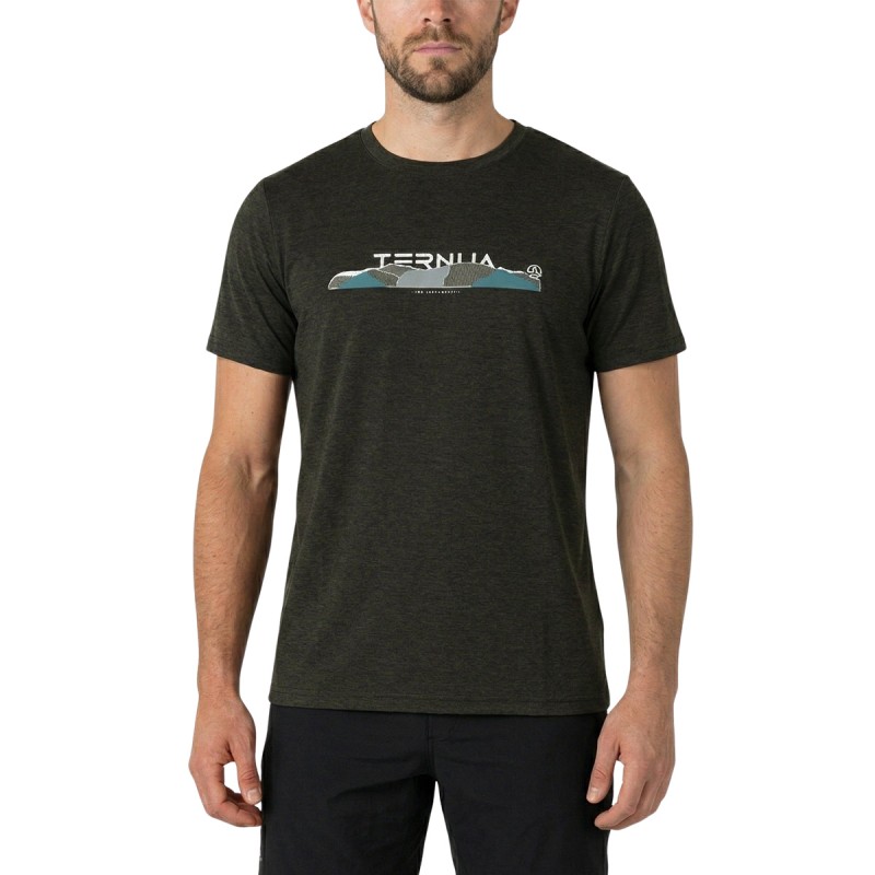 Ternua Camiseta Anning Negro Black Hombre