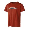 Ternua Camiseta Anning Roja Barm Red Hombre