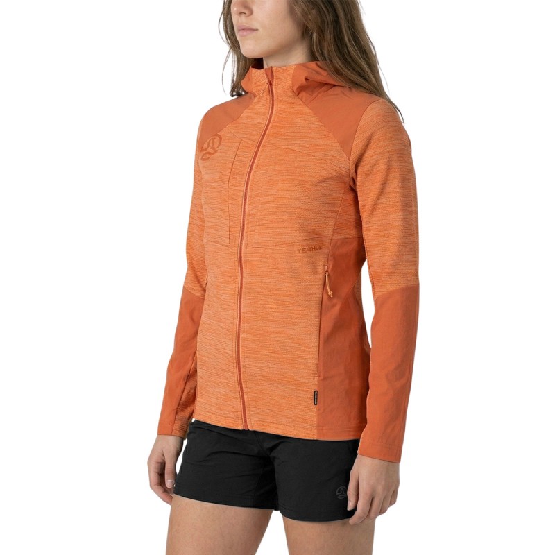 Ternua Chaqueta Tileka Naranja Apricot Blush Mujer
