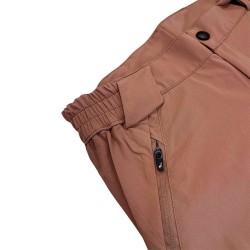 Joluvi Pantalón Trekking Largo Vulcano Desm Burdeos Mujer
