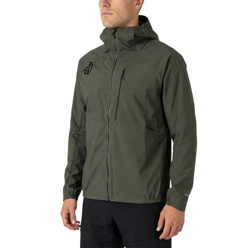 Ternua Chaqueta Cortavientos Otto Gris Whales Grey Hombre
