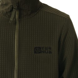 Ternua Chaqueta Polar Reidville Verde Militar Rosin Hombre