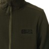 Ternua Chaqueta Polar Reidville Verde Militar Rosin Hombre