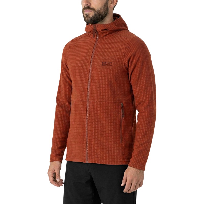 Ternua Chaqueta Polar Reidville Rojo Barm Red Hombre