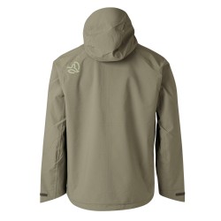 Ternua Chaqueta Impermeable Valdur Gris Vetiver Hombre