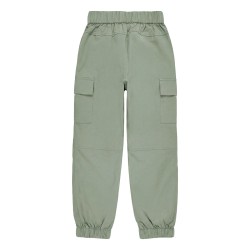 Joluvi Pantalón Trekking largo Vulcano Jogger Verde Salvia Niño