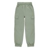 Joluvi Pantalón Trekking largo Vulcano Jogger Verde Salvia Niño