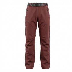 Joluvi Pantalón Trekking largo Foresta Burdeos Mujer