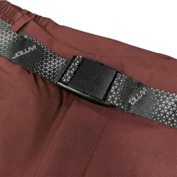 Joluvi Pantalón Trekking largo Foresta Burdeos Mujer
