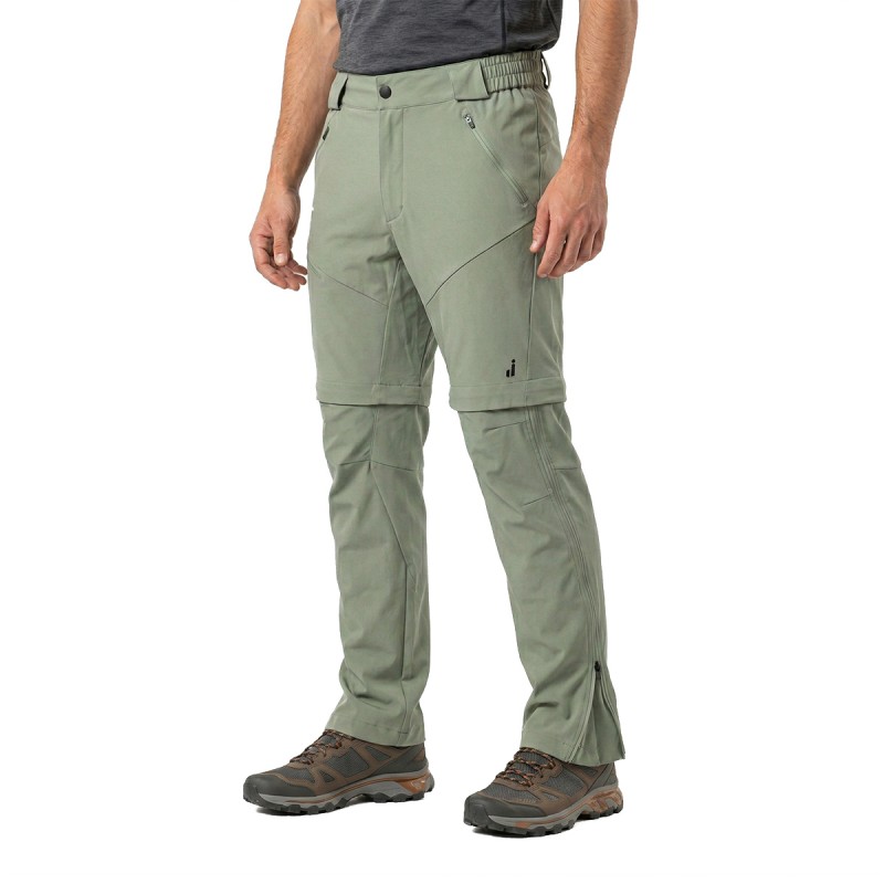Joluvi Pantalón Trekking Largo Vulcano Desm Verde Salvia Hombre