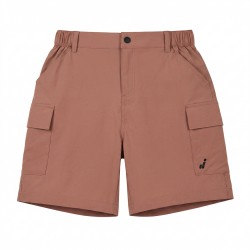 Joluvi Pantalón Trekking Corto Vulcano Bermudas Burdeos Mujer