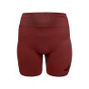 Joluvi Pantalón Corto Mallas Mia Hot Burdeos Mujer