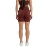 Joluvi Pantalón Corto Mallas Mia Hot Burdeos Mujer