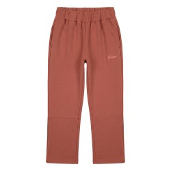Joluvi Pantalón Chándal Largo Modal Straight Burdeos Mujer