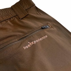Joluvi Pantalón Trekking Corto Foresta Marrón Hombre