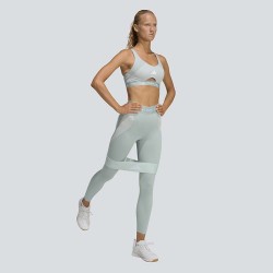 ADIDAS Mallas TechFit Azul Verdoso Wonder Sage Mujer