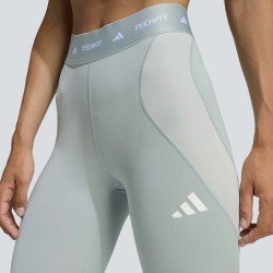 ADIDAS Mallas TechFit Azul Verdoso Wonder Sage Mujer
