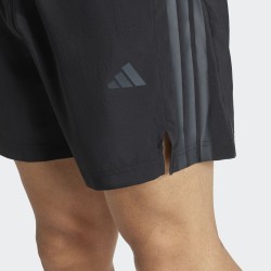 ADIDAS Short Running Tech Essential 3 Stripes Negro Black Hombre