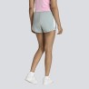 ADIDAS Short Running Hyperglam 3-Stripes Verde Salvia Maravilla Mujer
