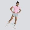 ADIDAS Short Running Hyperglam 3-Stripes Verde Salvia Maravilla Mujer