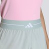 ADIDAS Short Running Hyperglam 3-Stripes Verde Salvia Maravilla Mujer