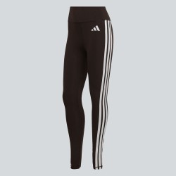 ADIDAS Mallas Optime Essentials 3-Stripes Marrón Aurora Coffe Mujer