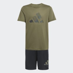 ADIDAS Chándal Infantil Essentials Verde Negro Niño
