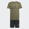 ADIDAS Chándal Infantil Essentials Verde Negro Niño