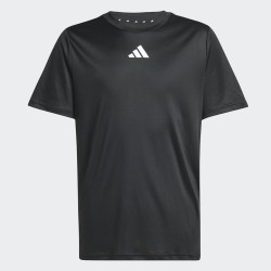 ADIDAS Chándal Train Essentials 3-Stripes Tee Set Negro Black Niño