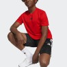 ADIDAS Chándal Train Essentials 3-Stripes Tee Set Rojo Negro Niño