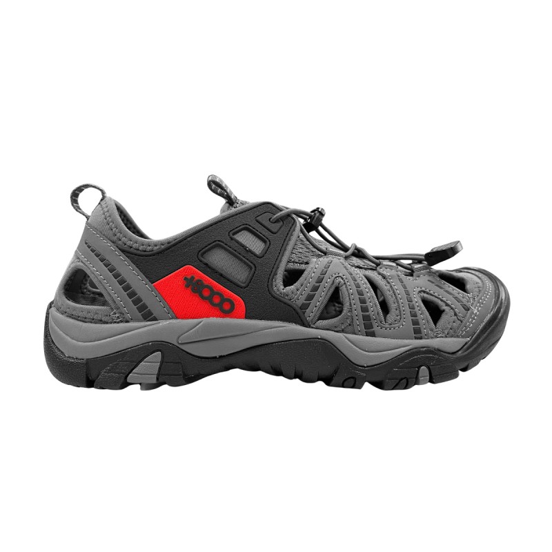 +8000 Sandalia Tahex 26V Gris Oscuro Negro Hombre