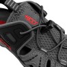 +8000 Sandalia Tahex 26V Gris Oscuro Negro Hombre