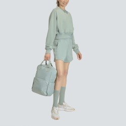 Adidas Sudadera Holgada Soft Lux Azul Verdoso Wonder Sage Mujer