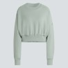 Adidas Sudadera Holgada Soft Lux Azul Verdoso Wonder Sage Mujer