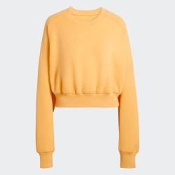 Adidas Sudadera Holgada Soft Lux Naranja Semi Ice Tangerine Mujer
