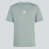 ADIDAS Camiseta Essentials 3-Stripes Single Jersey Tee Azul Verdoso Wonder Sage Hombre