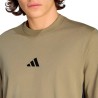 ADIDAS Camiseta Essentials 3 Franjas Verde Wonder Cargo Hombre