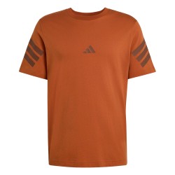 ADIDAS Camiseta Future Icons 3-Stripes Tee Marrón Bronce Dusky Bronze Hombre
