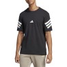 ADIDAS Camiseta Future Icons 3-Stripes Tee Negro Black Hombre
