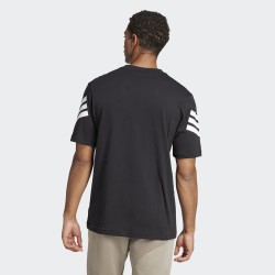 ADIDAS Camiseta Future Icons 3-Stripes Tee Negro Black Hombre