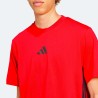 ADIDAS Camiseta Essentials 3-Stripes Single Jersey Tee Rojo Pure Ruby Hombre