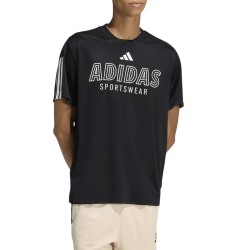 ADIDAS Camiseta House Of Tiro Wordmark Nego Black Hombre