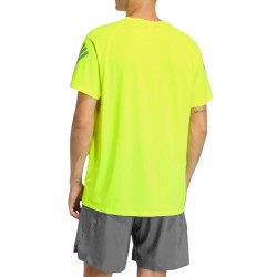 ADIDAS Camiseta Climacool Amarillo Fosforito Solar Yellow Hombre