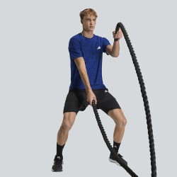 ADIDAS Camiseta Workout Essentials Flex Azul Dark Blue Hombre