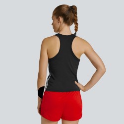 ADIDAS Camiseta Train Essentials 3-Stripes Workout Tank Top Black Negro Mujer