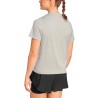 ADIDAS Camiseta Train Essentials 3-Stripes Workout Tee Beige Mujer