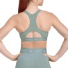 ADIDAS Sujetador Deportivo Top TECHFIT Azul Verdoso Wonder Sage Mujer