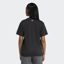 ADIDAS Camiseta Graphic Animal Negro Black Mujer