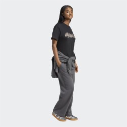ADIDAS Camiseta Graphic Animal Negro Black Mujer
